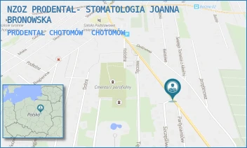 PRODENTAL CHOTOMÓW - NZOZ PRODENTAL- STOMATOLOGIA JOANNA BRONOWSKA - PARTYZANTÓW 2C,  CHOTOMÓW