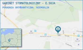 PORADNIA ORTODONTYCZNA - GABINET STOMATOLOGICZNY - E.SOJA - UL. RYNEK 31-32,  NIEMODLIN