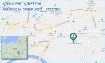 ORTODONCJA GRUNWALDZKA - ST0MADENT STRZYŻÓW - UL. GRUNWALDZKA 25/39,  STRZYŻÓW