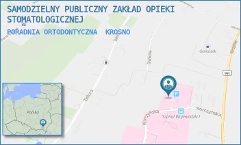 PORADNIA ORTODONTYCZNA - SAMODZIELNY PUBLICZNY ZAKŁAD OPIEKI STOMATOLOGICZNEJ - KORCZYŃSKA 57,  KROSNO
