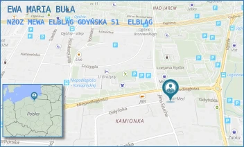 NZOZ MEWA ELBLĄG GDYŃSKA 51 - EWA MARIA BUŁA - GDYŃSKA 51,  ELBLĄG