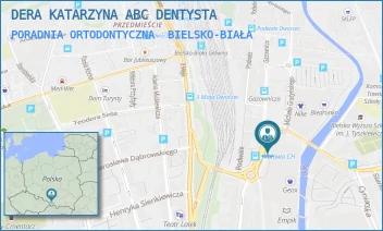 PORADNIA ORTODONTYCZNA - DERA KATARZYNA ABC DENTYSTA - UL. MOSTOWA 5/318,  BIELSKO-BIAŁA