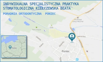 PORADNIA ORTODONTYCZNA - INDYWIDUALNA SPECJALISTYCZNA PRAKTYKA STOMATOLOGICZNA KIEŁCZEWSKA BEATA - ŚLIWIŃSKIEGO 12, PONIEC