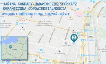 PORADNIA ORTODONTYCZNA - JANINA KONRADY-HARASYMCZUK SPÓŁKA Z OGRANICZONĄ ODPOWIEDZIALNOŚCIĄ - SŁOWACKIEGO 8,  POZNAŃ-JEŻYCE