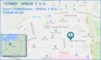 "STOMED" SPÓŁKA Z O.O. - "STOMED" SPÓŁKA Z O.O. - ŚW. JERZEGO 7/9,  POZNAŃ-WILDA