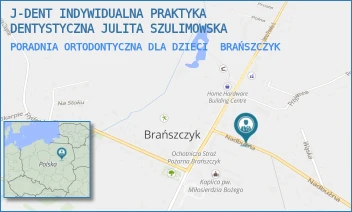 PORADNIA ORTODONTYCZNA DLA DZIECI - J-DENT INDYWIDUALNA PRAKTYKA DENTYSTYCZNA JULITA SZULIMOWSKA - NADBUŻNA 3,  BRAŃSZCZYK