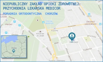 PORADNIA ORTODONTYCZNA - NIEPUBLICZNY ZAKŁAD OPIEKI ZDROWOTNEJ PRZYCHODNIA LEKARSKA MEDICOR - UL. ŚW. PAWŁA 11,  CHORZÓW